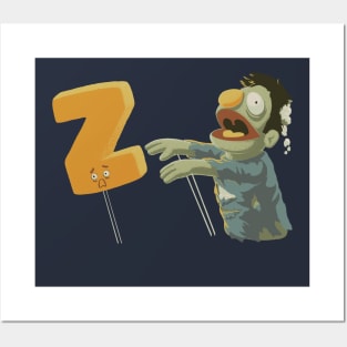 Z is for Zombie Posters and Art